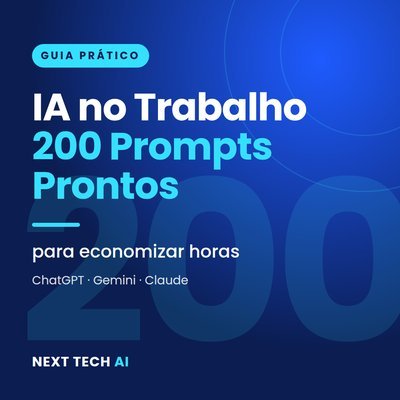 IA no Trabalho: 200 Prompts Prontos